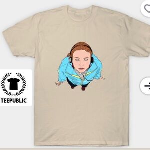Women's Tee Public-Stranger things Max floating tee shirt. Size XL